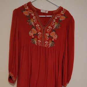 Boho Tunic/Short Dress with Pockets